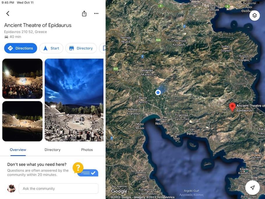Lidas Sunny Guest House Argolis Nauplion Zewnętrze zdjęcie